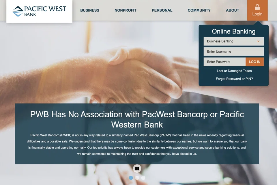 It’s not the first bank to worry about a case of mistaken identity amid the recent tumult.