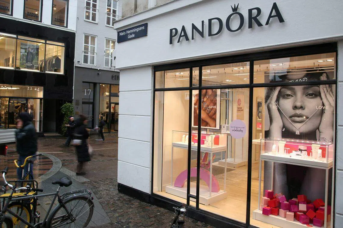 Pandora aims for organic revenue growth of 6 to 9 per cent in 2024 after reporting strong sales of its silver charms and bracelets which have helped its share price to more than double since the start of last year.