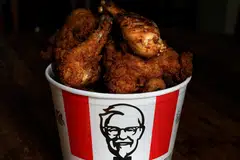 Quarterly comparable sales at KFC jump 13 per cent and top estimates for an 8.29 per cent growth.