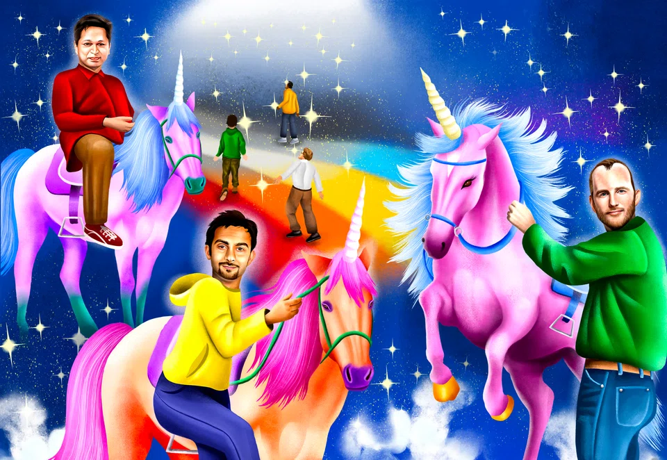 The young kings of Silicon Valley are dismounting their unicorns and signalling the end of an era. 