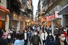 Macau authorities say that they would drop Covid 19-related mask requirements for most locations, except for public transportation, hospitals and a handful of other areas, with the rule change takes effect from Monday.