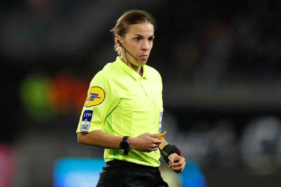 Referees Stephanie Frappart (above) from France, Salima Mukansanga from Rwanda and Japan's Yoshimi Yamashita, as well as assistant referees Neuza Back from Brazil, Karen Diaz Medina from Mexico and American Kathryn Nesbitt have all been called up.