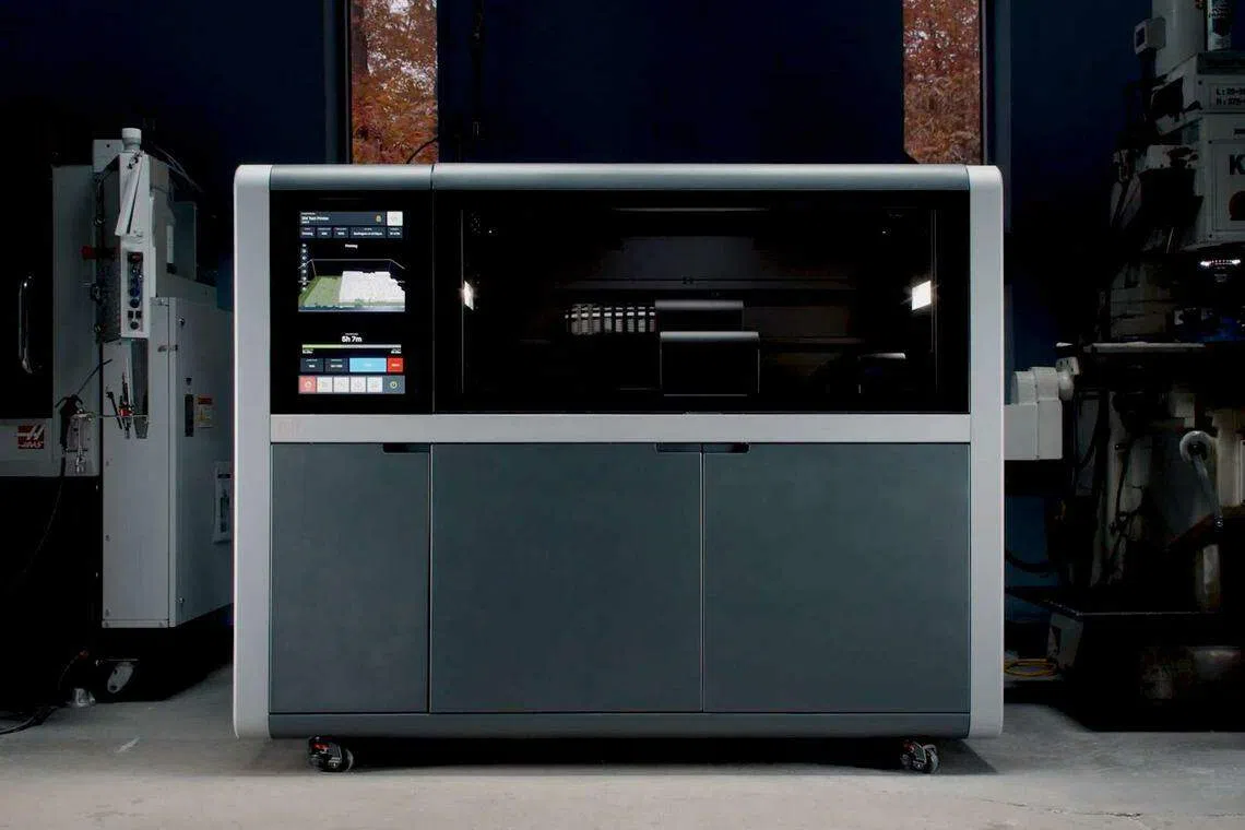 3D printing technology, which allows complex shapes to be built up in layers from particles of plastics or metal, is viewed by Washington as an innovation that will enable US manufacturers to flourish and create jobs.