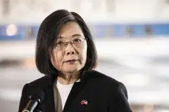 “I think the Chinese leadership at this juncture is overwhelmed by its internal challenges,” says Taiwan's president Tsai Ing-wen. “My thought is that perhaps this is not a time for them to consider a major invasion of Taiwan.”
