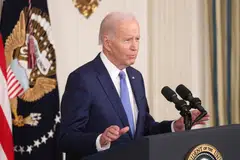 US President Joe Biden on Wednesday said it was his “intention to run again” for a second term in office, but that he would decide for sure “early next year.” 