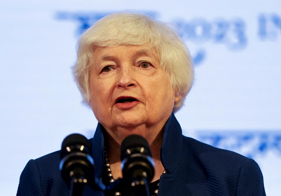 “I don’t see any signs that the economy is at risk of a downturn,” says US Treasury Secretary Janet Yellen.