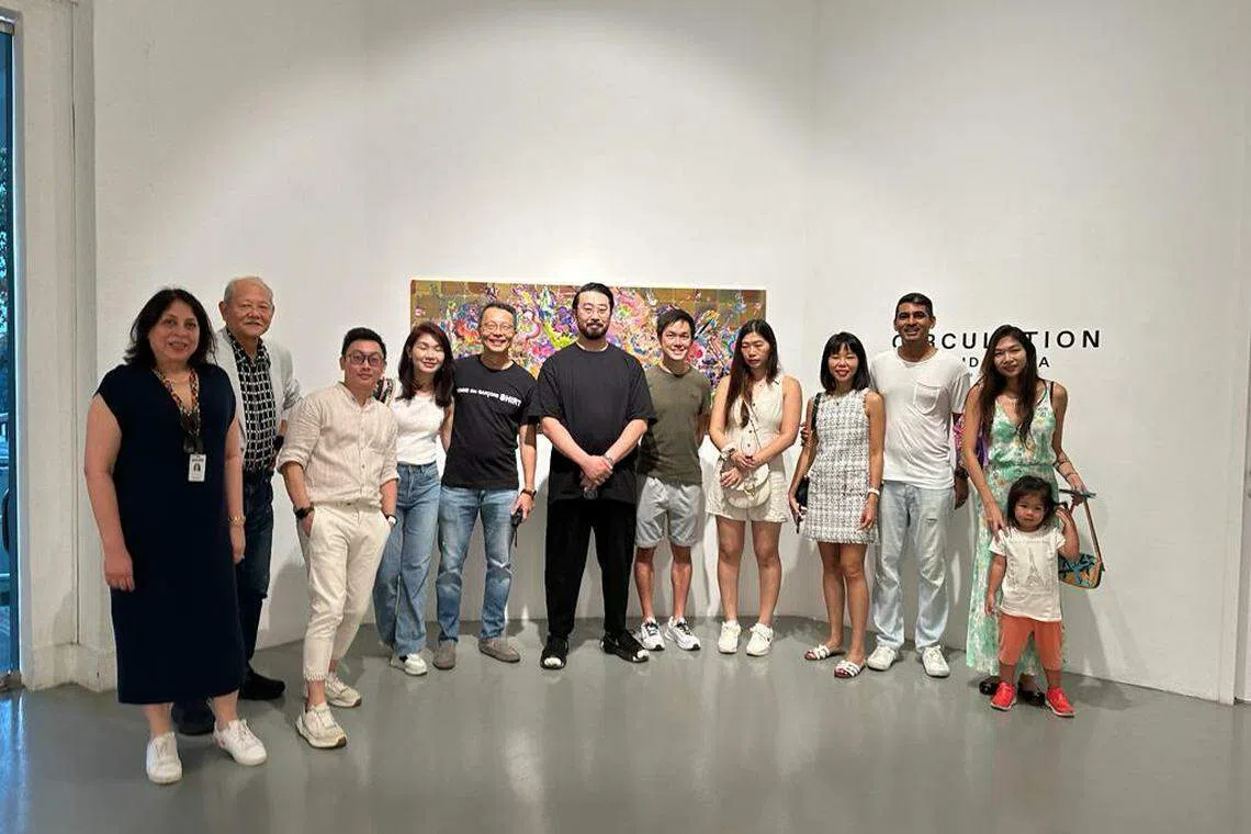 BT readers snapped up all the available tickets for the art and wine pairing experience.