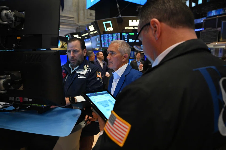 Major indices finished the day decisively lower, with the S&P 500 down 1.6 per cent at 4,845.65.