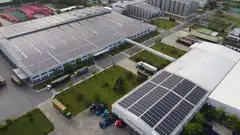 Sabeco’s brewery in Quang Ngai Province is one of the nine breweries that will be fitted with rooftop solar panels. 