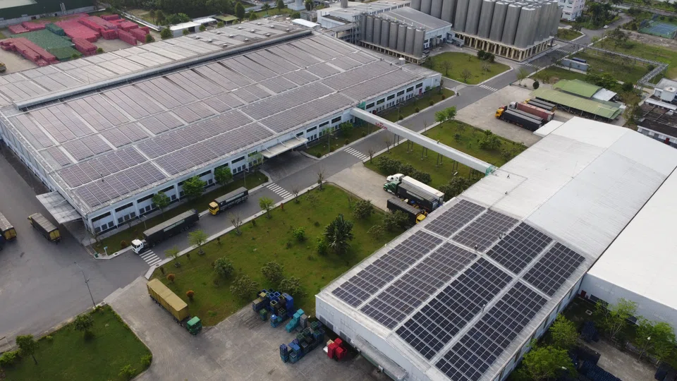 Sabeco’s brewery in Quang Ngai Province is one of the nine breweries that will be fitted with rooftop solar panels. 