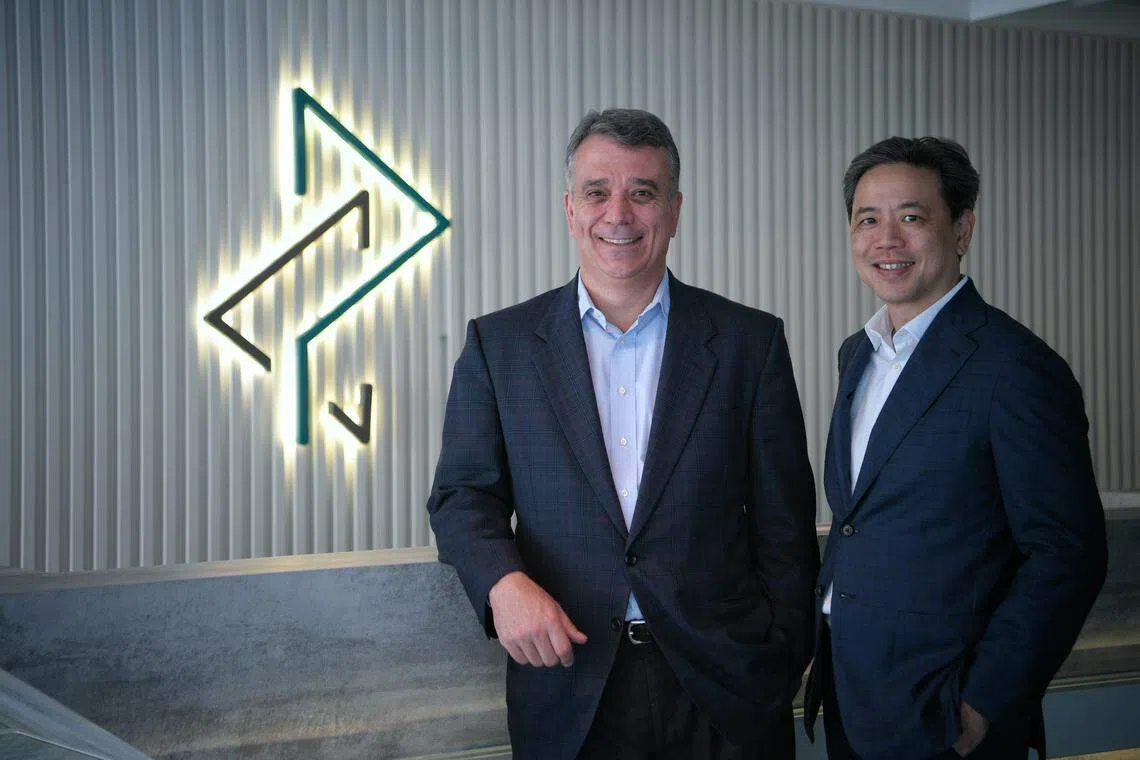 Procurri announced changes to its board of directors, including the cessation of its non-independent non-executive director Loke Wai San (right) and the resignation of Thomas Sean Murphy (left) from his role as executive chairman.