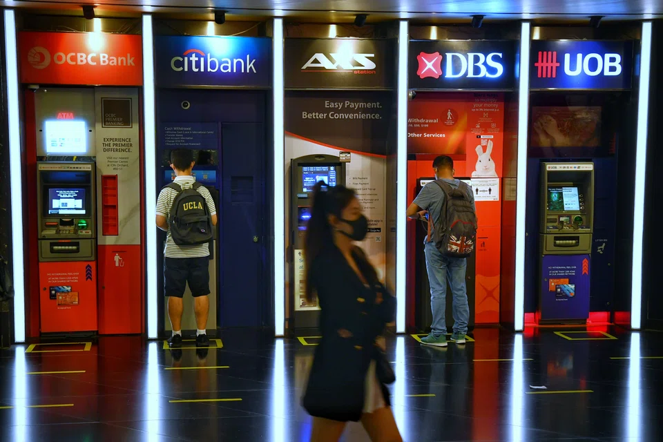 DBS, OCBC and UOB all announced a 10 per cent drop in their net profit for the first quarter ended Mar 31, 2022.