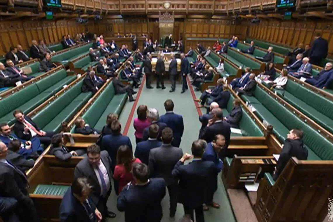 The vote on the so-called “Stormont brake” – which hands Northern Irish lawmakers an effective veto over new European Union rules being implemented in the UK province – won the backing of 515 MPs, with just 29 opposed.