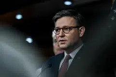 The proposal by House Speaker Mike Johnson, which omits new funding for aid to Israel and Ukraine, would extend funding for some government agencies to January and others to February. 