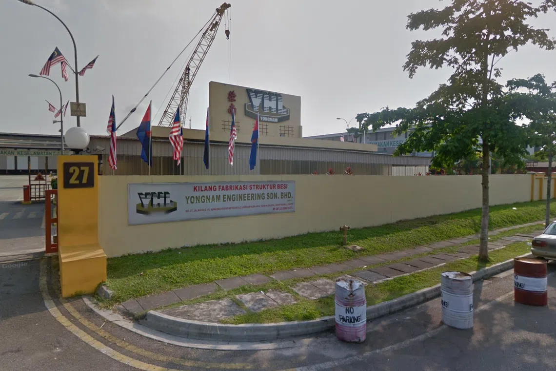 Yongnam says the letter of demand was dated Aug 24, and was received by the company’s unit on Sep 5.