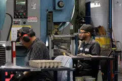 The S&P Global Canada Manufacturing Purchasing Managers’ Index (PMI) falls to a seasonally adjusted 47.5 in September, its lowest level since May 2020, from 48.0 in August.