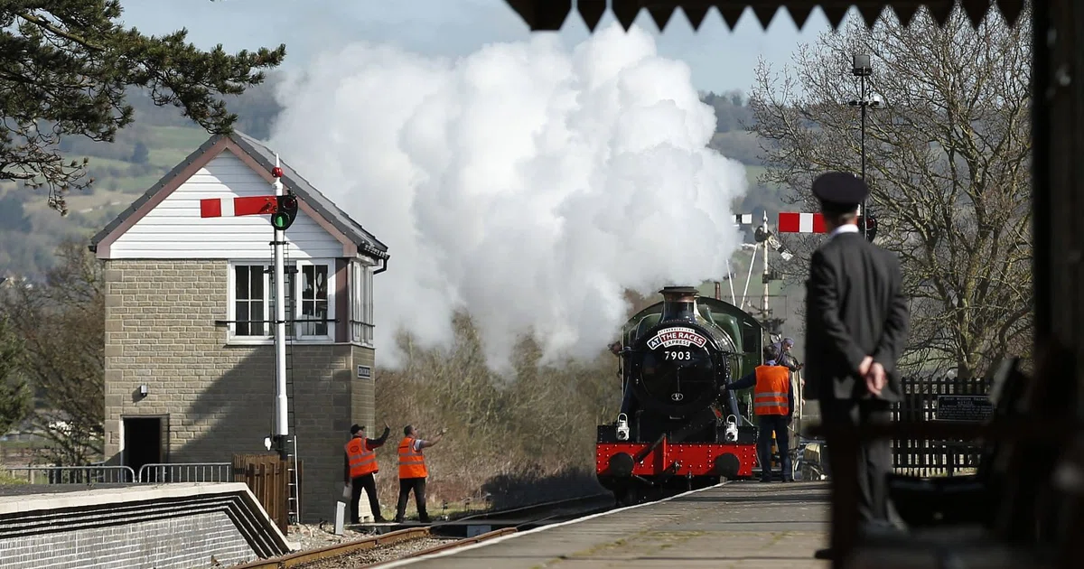 Steam train hits 100mph in UK in 50-year first - The Business Times