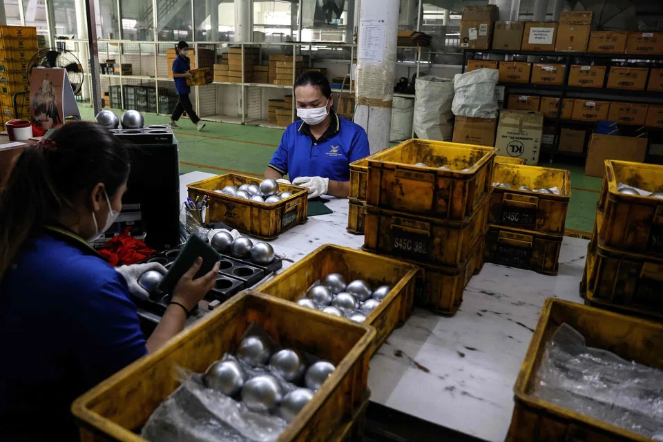 Thailand's manufacturing production index in November dropped 4.71 per cent from a year earlier.