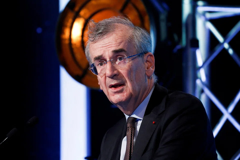 Bank of France governor Francois Villeroy de Galhau says the slowing pace of consumer price increases should be “quite noticeable” next year.
