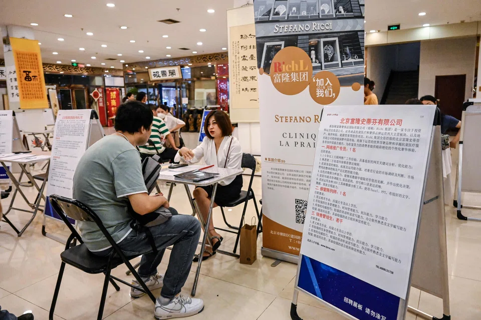 At career fairs in Beijing last week, attendees have described a challenging landscape for inexperienced candidates hoping to land their first or second jobs.