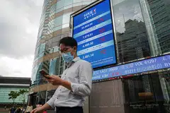 The Hang Seng surged 5.3 per cent and notched its biggest weekly gain in 11 years while the Shanghai Composite rose 2.4 per cent for a 5.3 per cent weekly gain, the largest in more than two years.