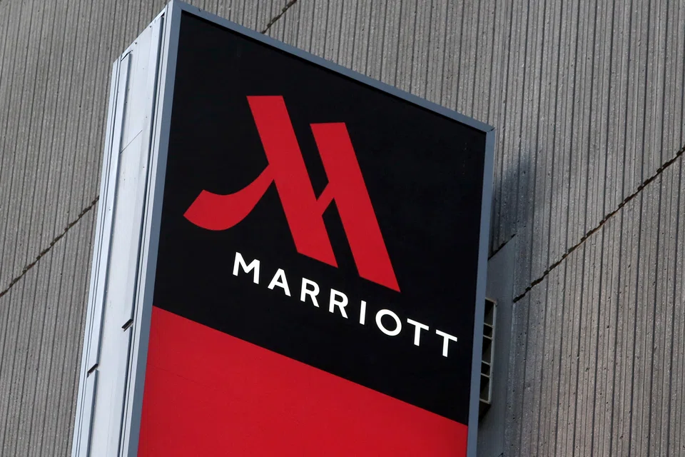 Marriott, which owns hotels like Sheraton, Westin and St Regis, expects adjusted profit per share of between US$6.51 and US$6.58 this year.
