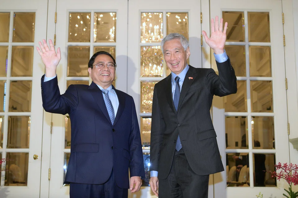 This will be Prime Minister Lee Hsien Loong’s first trip to Vietnam since 2018, and reciprocates Vietnamese Prime Minister Pham Minh Chinh’s visit to Singapore in February. 