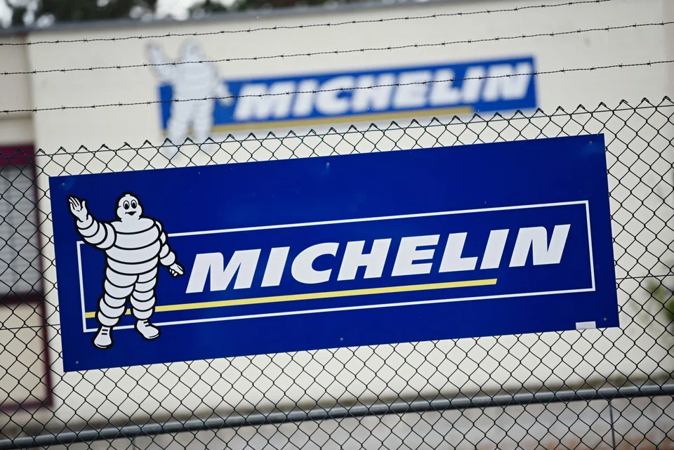 Sales at Michelin dipped 0.9 per cent last year to 28.3 billion euros (S$41 billion).