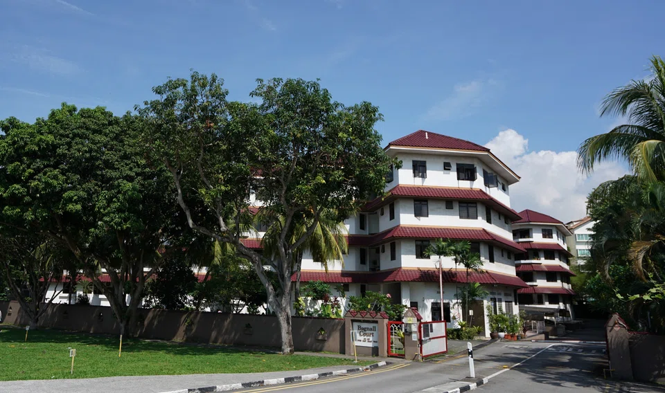 Bagnall Court comprises 43 walk-up apartments in a pair of four-storey blocks.