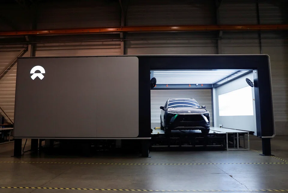 Nio’s battery swap stations promise to send drivers out with a new, fully-charged battery in just a few minutes, faster than current charging alternatives.