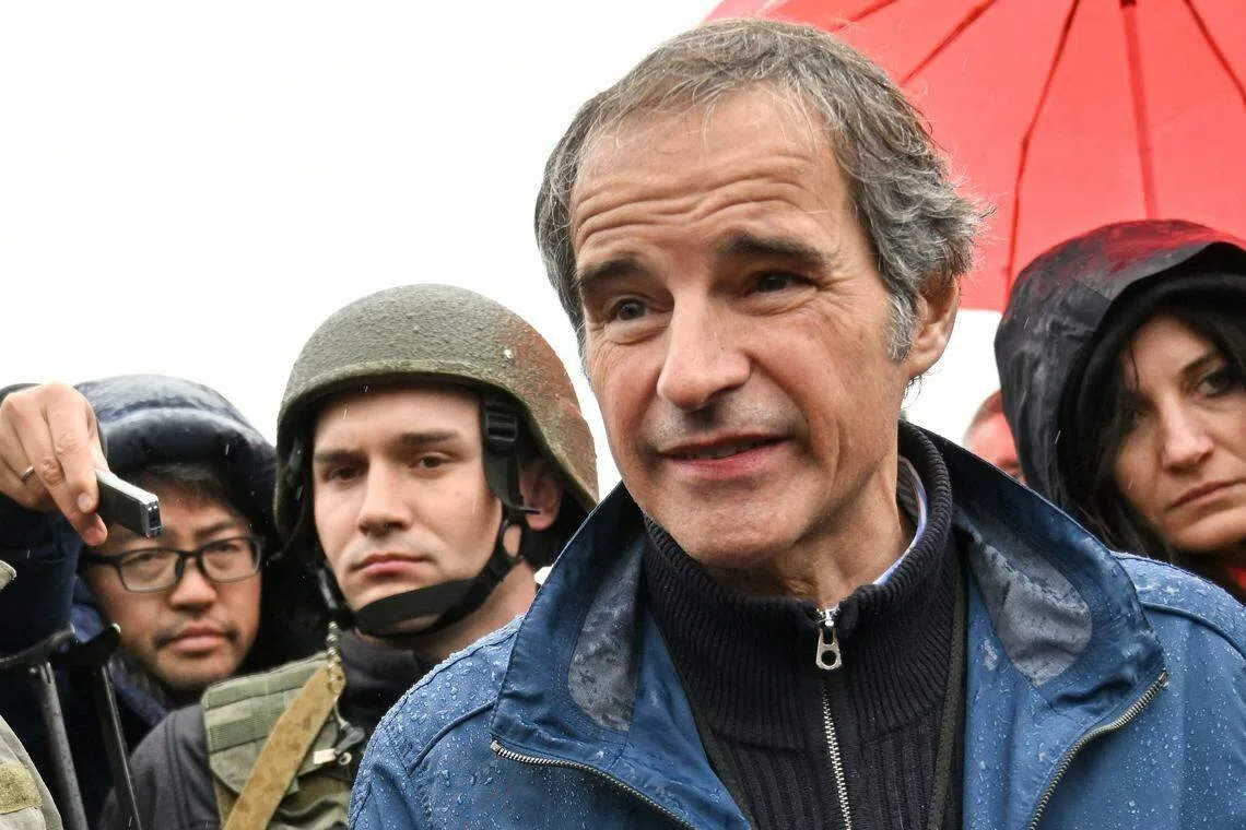 International Atomic Energy Agency (IAEA) Director General Rafael Mariano Grossi says Iran’s nuclear programme is “galloping ahead”.