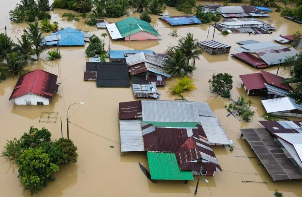 Floods in Malaysia are common during the annual monsoon season between October and March.
