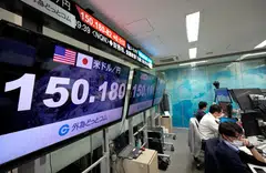 The currency whipsawed early in the day, surging to as much as 145.56 per dollar before weakening once more to around the 149 level.