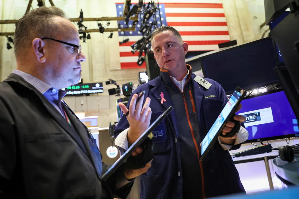 The Dow Jones Industrial Average fell 56.2 points, or 0.16 per cent, at the open to 34533.59.
