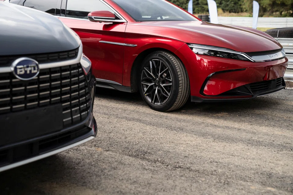 BYD is staking a claim to the mid-market where the Japanese companies operate, with a line up of electric models such as the crossover SUV Song PLUS, starting from 140,000 yuan.