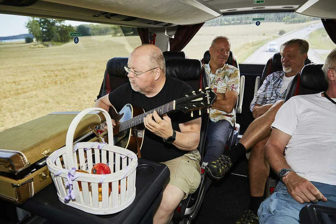 A bus journey to a time before ABBA