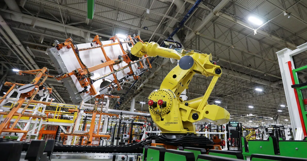 GM launches first large EV plant in Canada - The Business Times