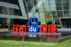 Baidu reports sales of nearly 35 billion yuan (S$6.5 billion) for the three months ended December, broadly in line with analysts’ projections.
