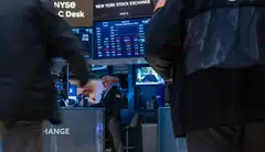 The Dow Jones Industrial Average has fallen 5.95 points, or 0.02 per cent, at the open to 34,612.29 on Monday. 