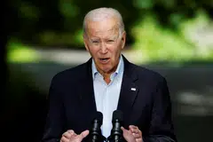 The White House said President Joe Biden had been briefed on the crash and he told reporters he did not know for a fact what had happened.