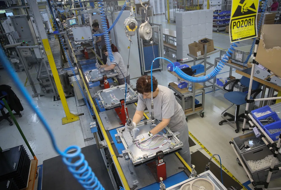 HCOB’s preliminary composite PMI, compiled by S&P Global, rises to 48.9 this month from January’s 47.9.