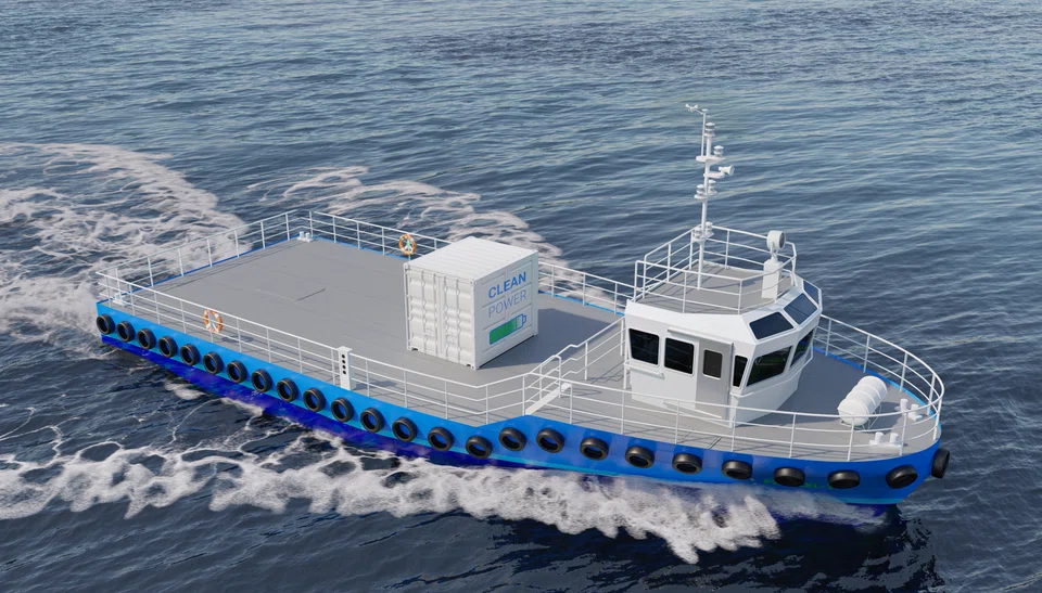 The electric supply boats will play an integral role in supporting coastal ships’ supply deliveries with improved energy and operational efficiency. 