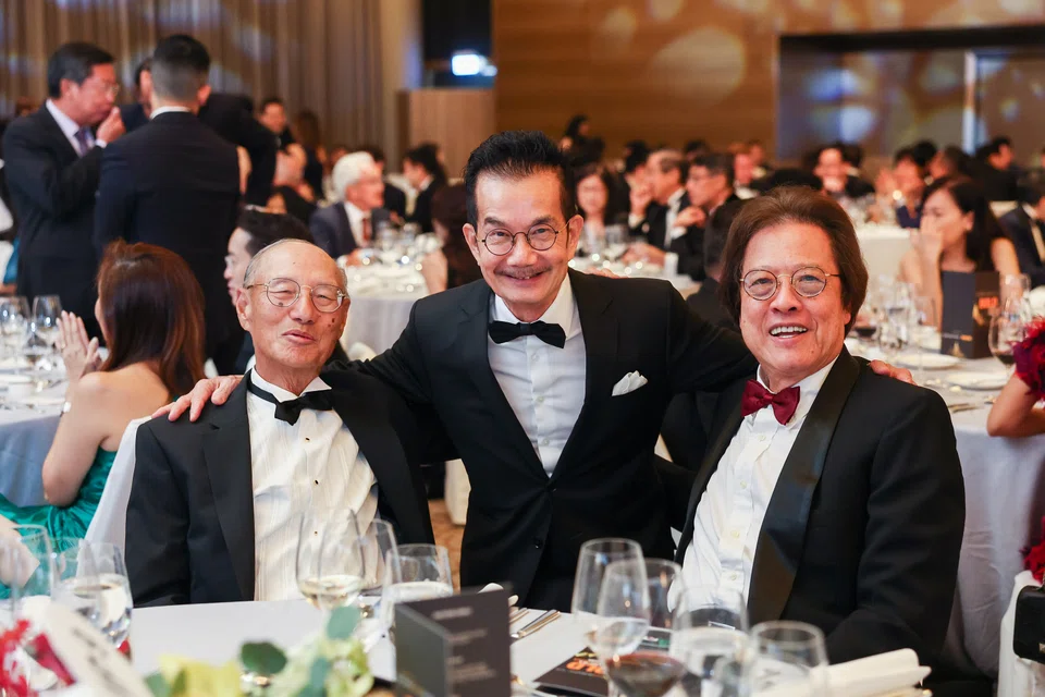 From left: Ng Kee Choe, immediate past chairman of CapitaLand; Chia Ngiang Hong, group general manager, City Developments and Miguel Ko, chairman  of CapitaLand Group. 