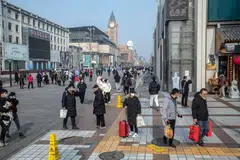 China’s mortality rate is falling at the fastest pace of all the places globally that saw massive Omicron waves last year, defined as killing at least 150 people a day at their peak. 