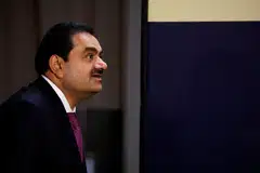 The wind and solar facility would be built in the deserts of Gujarat, says Gautam Adani.