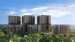 The 99-year leasehold Lentor Mansion sits on 235,371.2 square feet of land, and will house 533 units across six blocks.