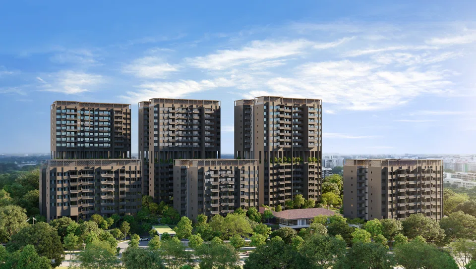 The 99-year leasehold Lentor Mansion sits on 235,371.2 square feet of land, and will house 533 units across six blocks.