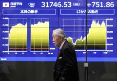 The Nikkei ended Friday down 1.68 per cent at 32,307.86, taking its loss for the week to 3.36 per cent. 