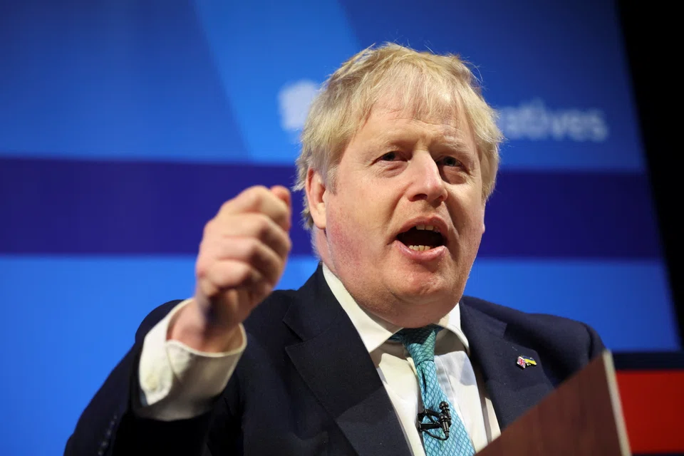 Asked why welfare benefits would not rise in line with inflation, Johnson said the government had to be wary of driving up inflation even further.
