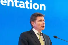 CEO Nicolas Aguzin informs the board he wouldn’t seek reappointment when his contract ends in May, according to the HKEX. 